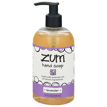 Zum Lavender Liquid Hand Soap - 12 FZ - Image 2