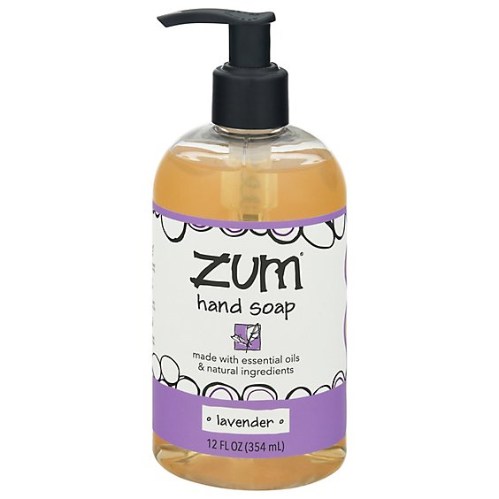 Zum Lavender Liquid Hand Soap - 12 FZ