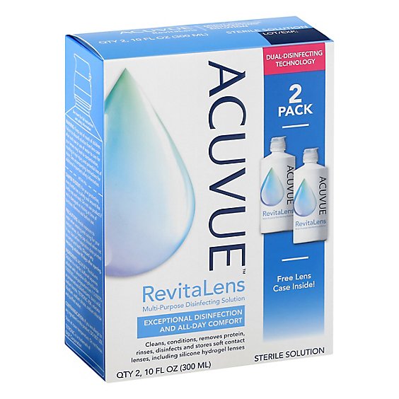 Acuvue Revitalens Multi Purpose Disinfecting Solution - 2-10 FZ