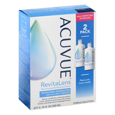 Acuvue Revitalens Multi Purpose Disinfecting Solution - 2-10 FZ