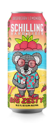 Schilling Cider Big Zesty Raspberry Lemonade In Cans - 19.2 FZ