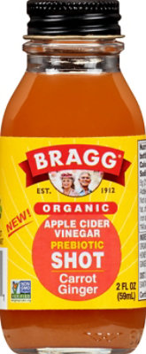 Bragg Apple Cider Vinegar Carrot Ginger - 2 OZ - Image 2
