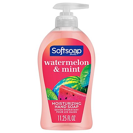 Softsoap Watermelon & Mint Liquid Hand Soap - 11.25 FZ - Image 1
