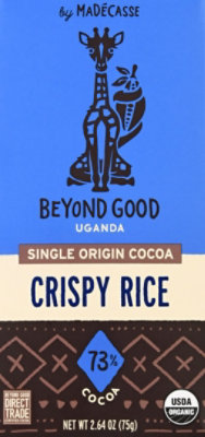 Beyond Good Bar Chocolate Crispy Rice - 2.64 OZ - Image 2