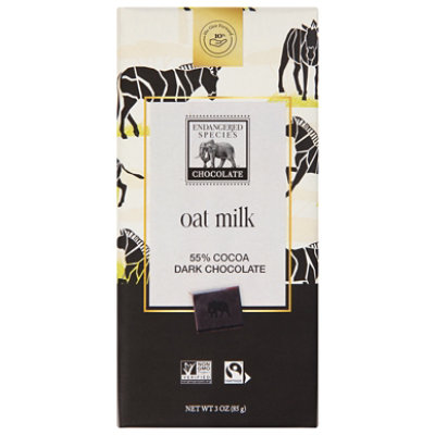 Endangered Species Oat Milk 55 Percent Bar - 3 OZ - Image 3