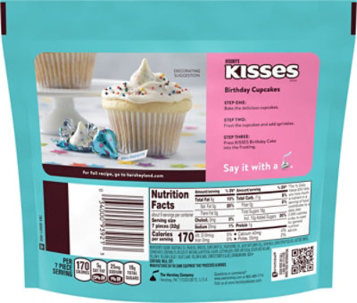 Kisses Birthday Cake White Chocolate - 10 OZ - Image 6