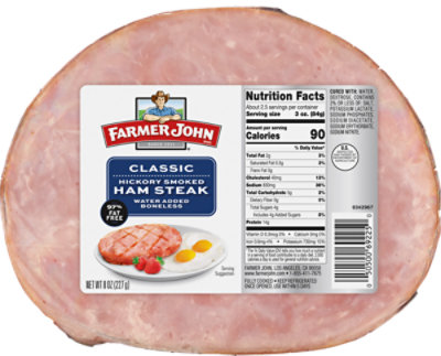 Farmer John Ham Steaks Oz safeway