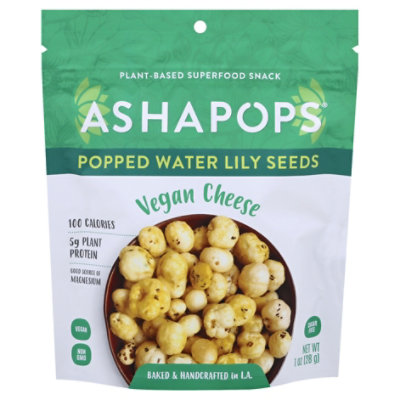 Ashapops Popped Water Lily Seeds Vegan Cheese - 1 Oz - Image 3