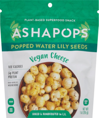 Ashapops Popped Water Lily Seeds Vegan Cheese - 1 Oz - Image 2