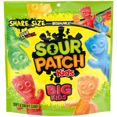 SOUR PATCH KIDS Big Kids Soft & Chewy Gummy Candy Share Size - 12 Oz