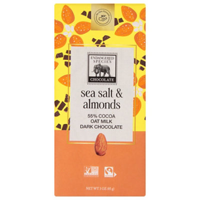 Endangered Species Oat Milk Sea Salt Bar - 3 OZ - Image 3