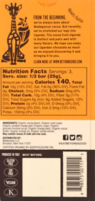 Beyond Good Bar Chocolate Orange Zest - 2.64 OZ - Image 6