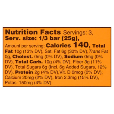 Beyond Good Bar Chocolate Orange Zest - 2.64 OZ - Image 4