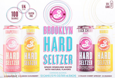 Brooklyn Hard Seltzer Variety Pack In Cans - 12-12 Fl. Oz. - Image 6