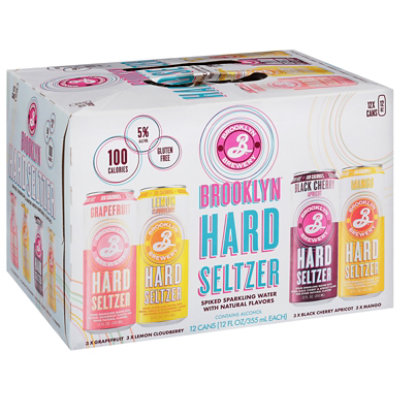 Brooklyn Hard Seltzer Variety Pack In Cans - 12-12 Fl. Oz. - Image 1