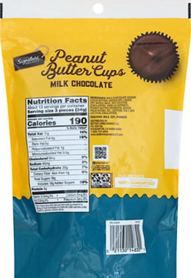 Signature Select Peanut Butter Cups Milk Chocolate - 16 OZ - Image 6