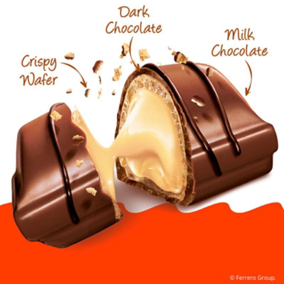 Kinder Bueno Mini Milk Chocolate and Hazelnut Cream Chocolate Bars Share Size - 5.7 Oz - Image 2