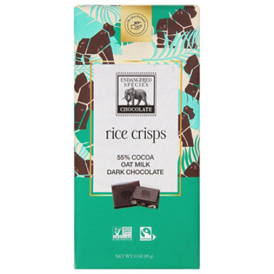 Endangered Species Oat Milk Rice Crisp Bar - 3 OZ - Image 2