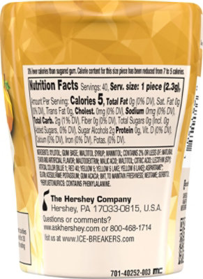 Ice Breakers Ice Cubes Golden Apple Flavored Gum Bottle Pack - EA - Image 6