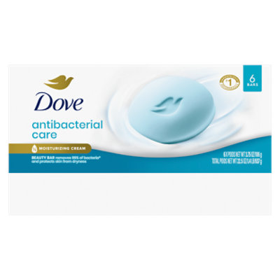 Dove Antibacterial Care & Protect Bar Soap - 6-3.75 OZ - Image 5