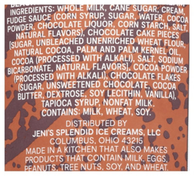 Jenis Splendid Ice Cream Blackout Chocolate Cake - 16 Oz - Image 3