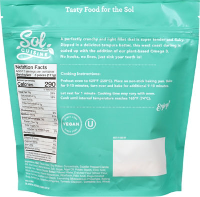 Sol Cuisine Fillets Fishless Tempura - 11.7 OZ - Image 6
