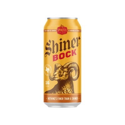 Shiner Bock  In Cans - 4-16 FZ - Image 3