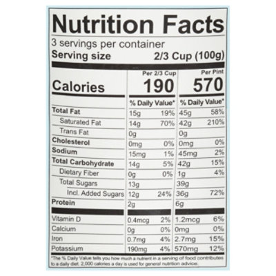 Fronen Ice Cream Vanilla Nondairy - 16 OZ - Image 3