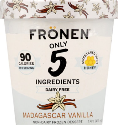 Fronen Ice Cream Vanilla Nondairy - 16 OZ - Image 1