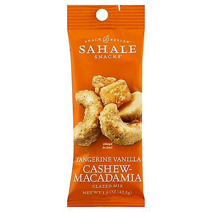 Sahale Tangerine Van Cashew Macdm Glazed - 1.5 OZ - Image 1