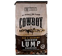 Cowboy Southern Style Kiln Lump Charcoal - 18 LB