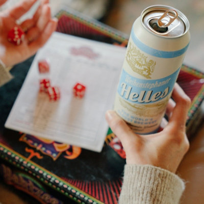 Weihenstephaner Helles In Cans - 4-16.9 FZ - Image 5