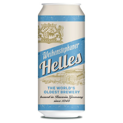 Weihenstephaner Helles In Cans - 4-16.9 FZ - Image 3