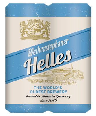 Weihenstephaner Helles In Cans - 4-16.9 FZ - Image 1