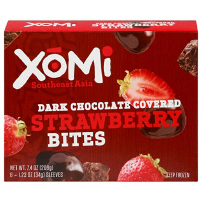 Xomi Chocolate Strawberry Bites - 7.4 OZ - Image 3