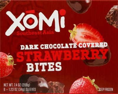 Xomi Chocolate Strawberry Bites - 7.4 OZ - Image 2