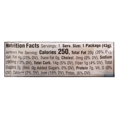 O Organics Cashew Roasted W/sea Salt - 1.5 OZ - Image 5