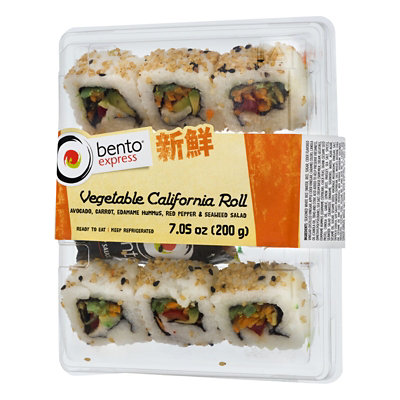 Bento Sushi Vegetable California Roll - 7 OZ - Image 4