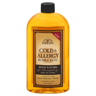 Village Naturals Cold Allergy Bubble Bath Bold Vapors - 20 Fl. Oz.