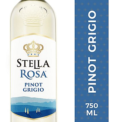 Stella Rosa Pinot Grigio DOC White Wine - 750 Ml - Image 1