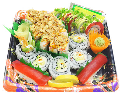 AFC Chef Hybrid Mini Sushi Platter - 20 Oz (Available After 11 AM) - Image 1