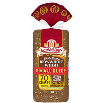 Brownberry Whole Grains 100% Whole Wheat Bread - 18 Oz - Image 1