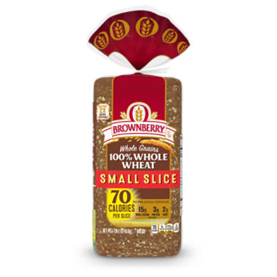 Brownberry Whole Grains 100% Whole Wheat Bread - 18 Oz - Image 2