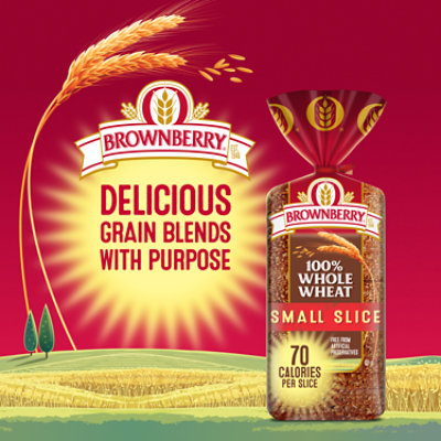 Brownberry Whole Grains 100% Whole Wheat Bread - 18 Oz - Image 5