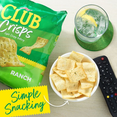 Club Crisps Ranch Baked Snacks - 7.1 Oz - Image 3