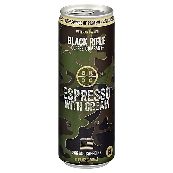 Black Rifle Coffee Company Espresso With Cream - 11 Oz
