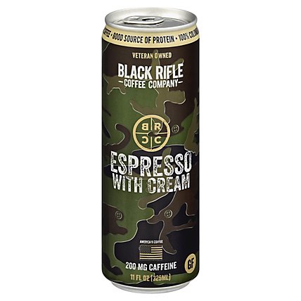Black Rifle Coffee Company Espresso With Cream - 11 Oz - Image 1