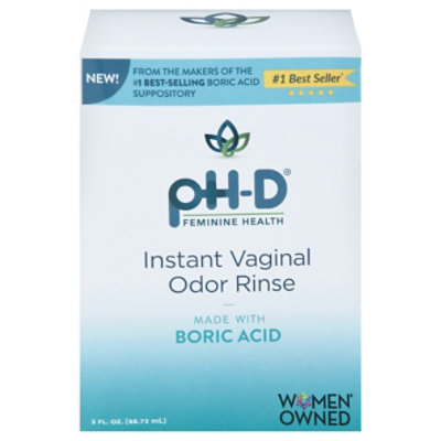 Ph-d Instant Vaginal Odor Rinse With Boric Acid - 3 FZ - Image 3