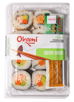 Okami Supreme Sampler* - 8 Count (Available After 11 AM) - Image 1