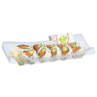 Yummi Sushi Salmon Avocado Roll* - 7.1 OZ (Available After 11 AM) - Image 1